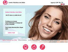 Tablet Screenshot of centropoliclinicoolhao.com